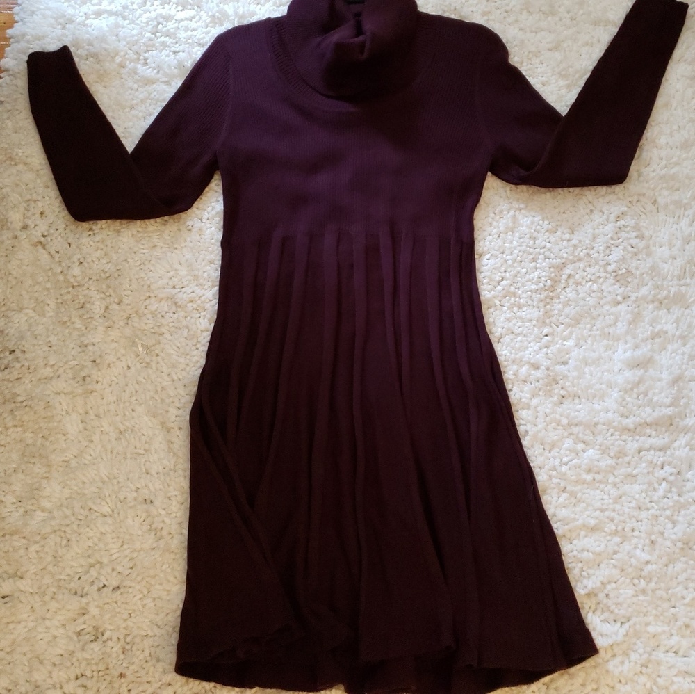 Winter wine dress
